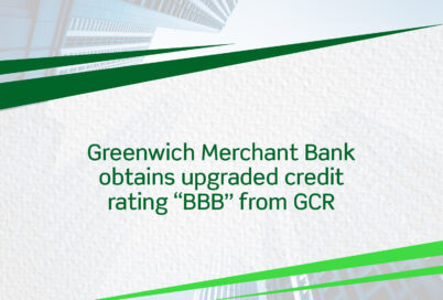 Read more about the article GCR Upgrades Greenwich Merchant Bank’s Credit Rating to “BBB” With A Stable Outlook